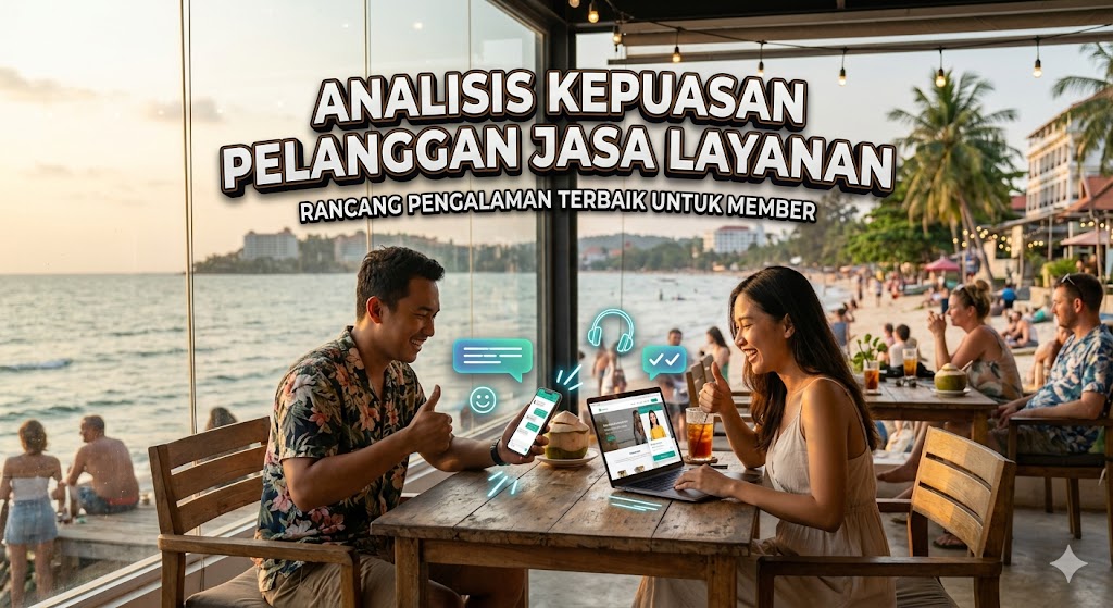 Analisis Kepuasan Pelanggan Jasa Layanan - Interaksi Member dan Admin Responsif